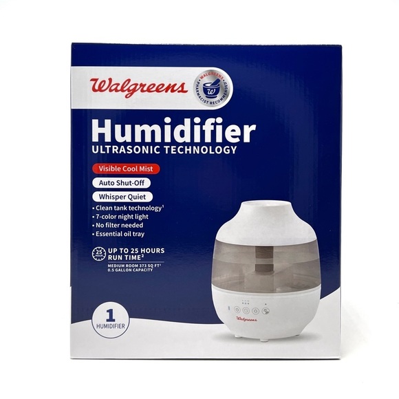 Walgreens Humidifier Ultrasonic - Picture 1 of 4